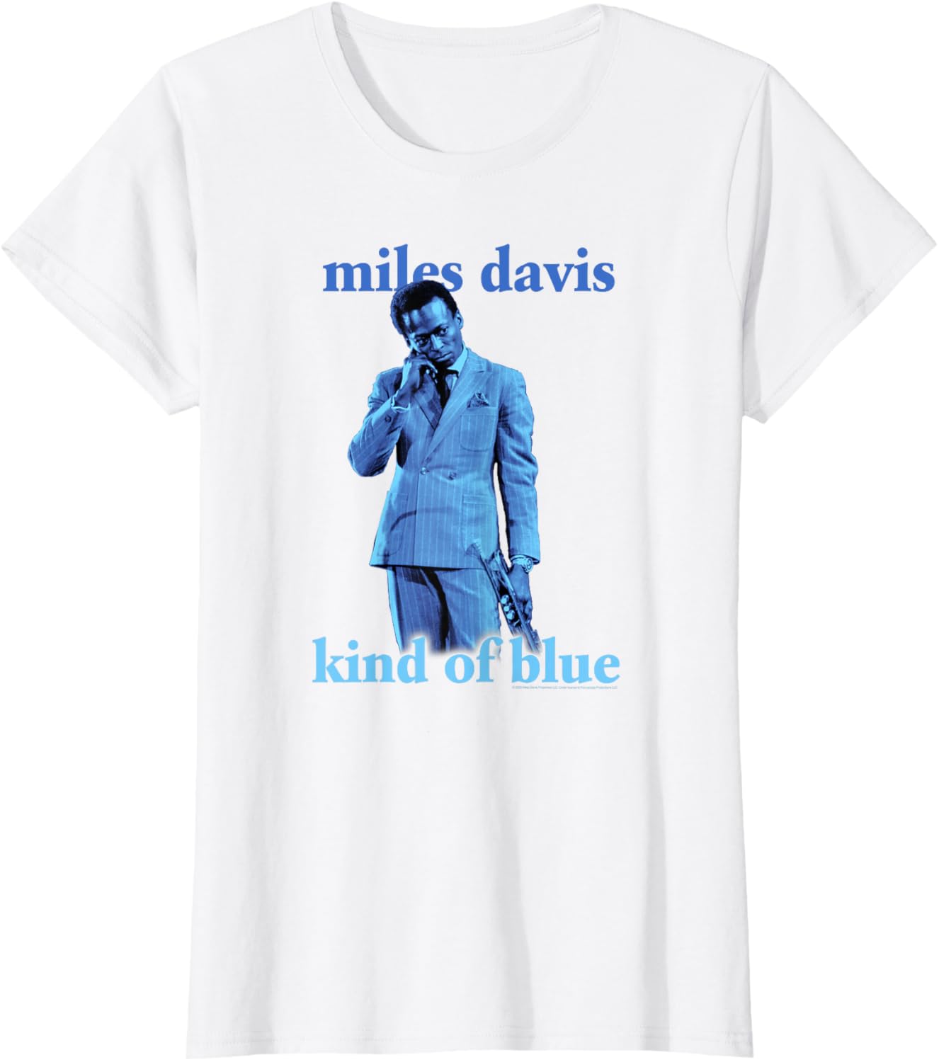 90s USA製　Miles Davis KIND OF BLUE Tシャツ Kind of Blue T-shirt – Miles Davis